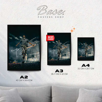 Travis Scott Concert Sign