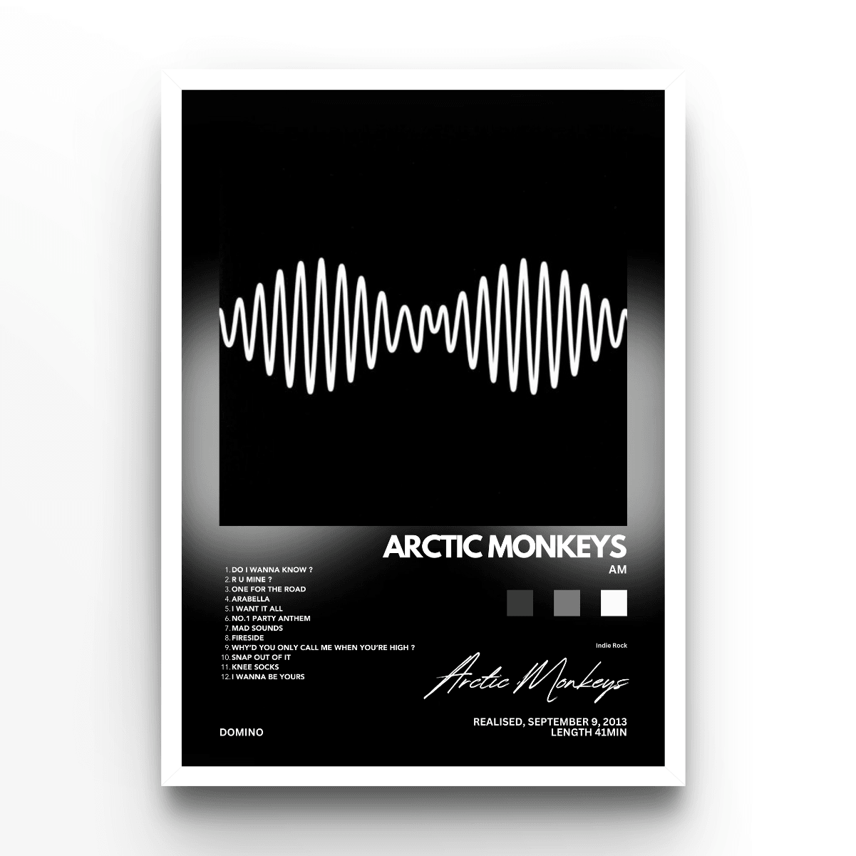 Arctic Monkeys Album - A4, A3, A2 Posters Base - Poster Print Shop / Art Prints / PostersBase