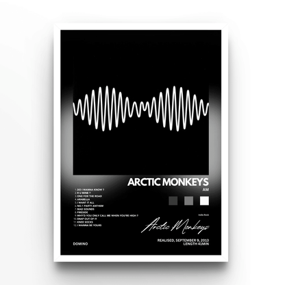 Arctic Monkeys Album - A4, A3, A2 Posters Base - Poster Print Shop / Art Prints / PostersBase