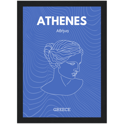 Athènes - A4, A3, A2 Posters Base - Poster Print Shop / Art Prints / PostersBase