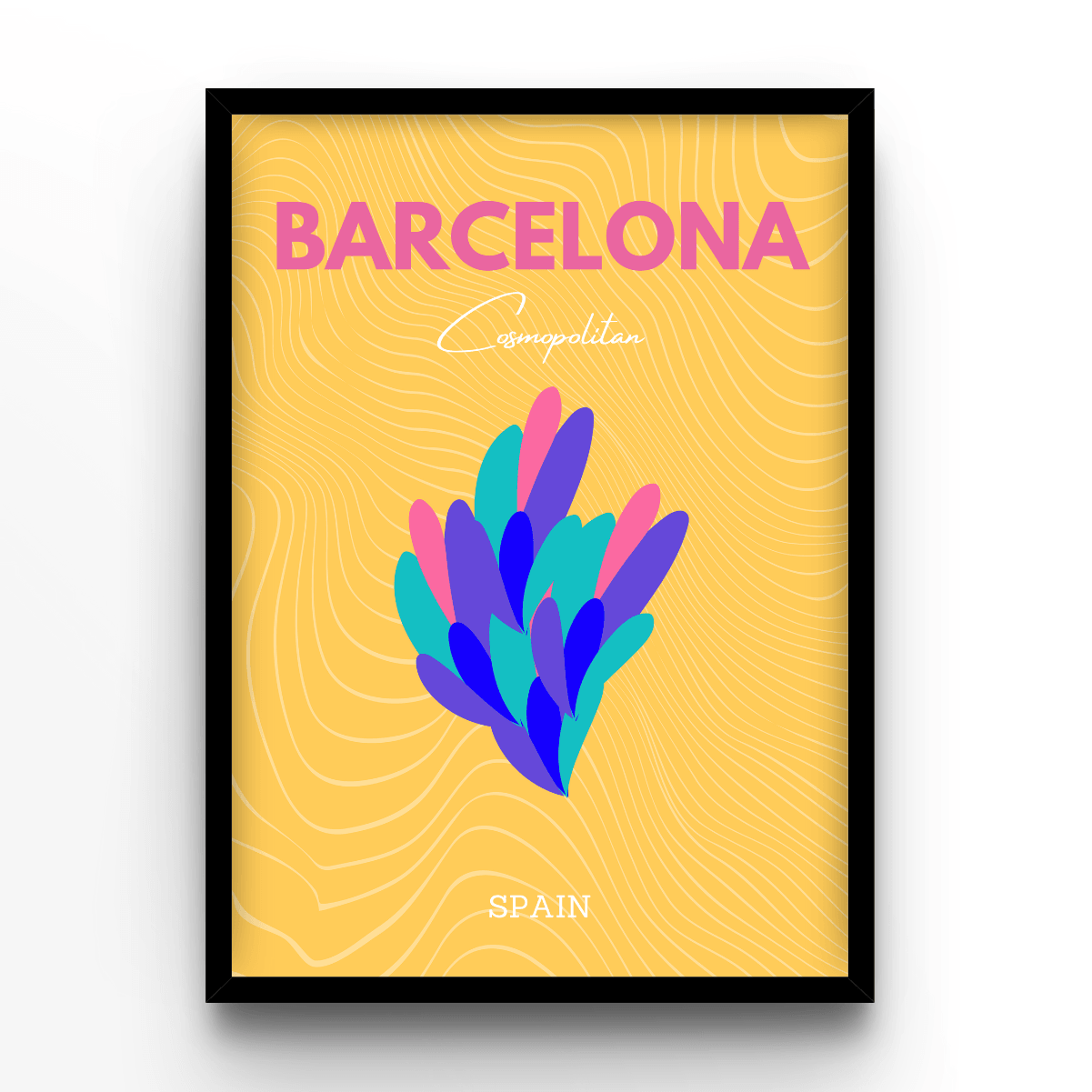 Barcelona - A4, A3, A2 Posters Base - Poster Print Shop / Art Prints / PostersBase