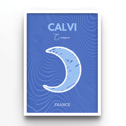 Calvi - A4, A3, A2 Posters Base - Poster Print Shop / Art Prints / PostersBase