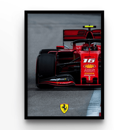 Charles Leclerc 3 - A4, A3, A2 Posters Base - Poster Print Shop / Art Prints / PostersBase