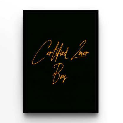 Drake Certified Lover Boy - A4, A3, A2 Posters Base - Poster Print Shop / Art Prints / PostersBase