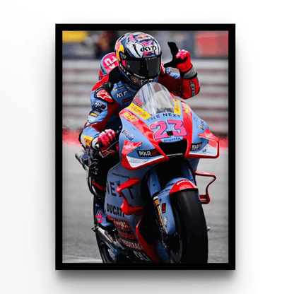 Enea Bastianini 2 - A4, A3, A2 Posters Base - Poster Print Shop / Art Prints / PostersBase
