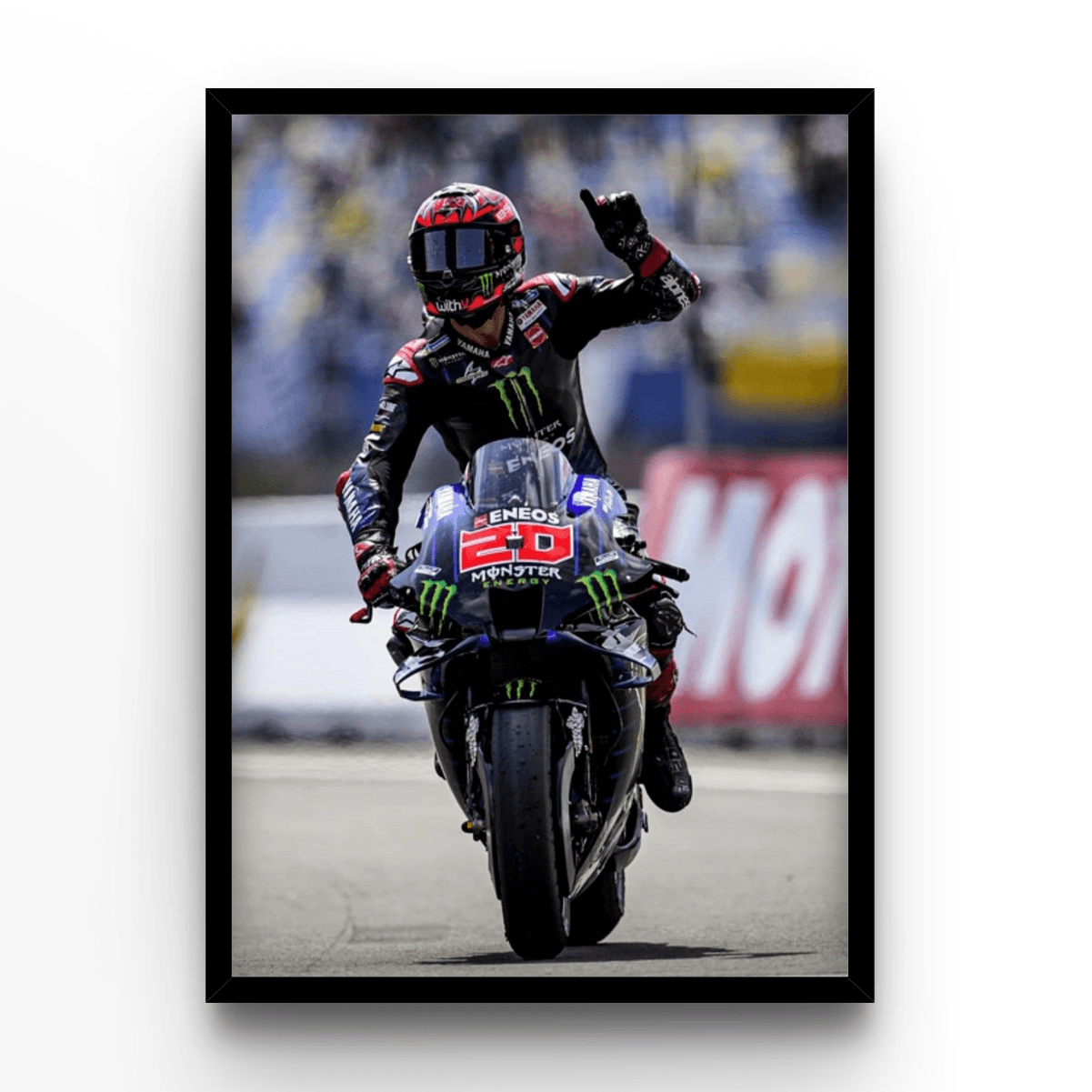 Fabio Quartararo 4 - A4, A3, A2 Posters Base - Poster Print Shop / Art Prints / PostersBase