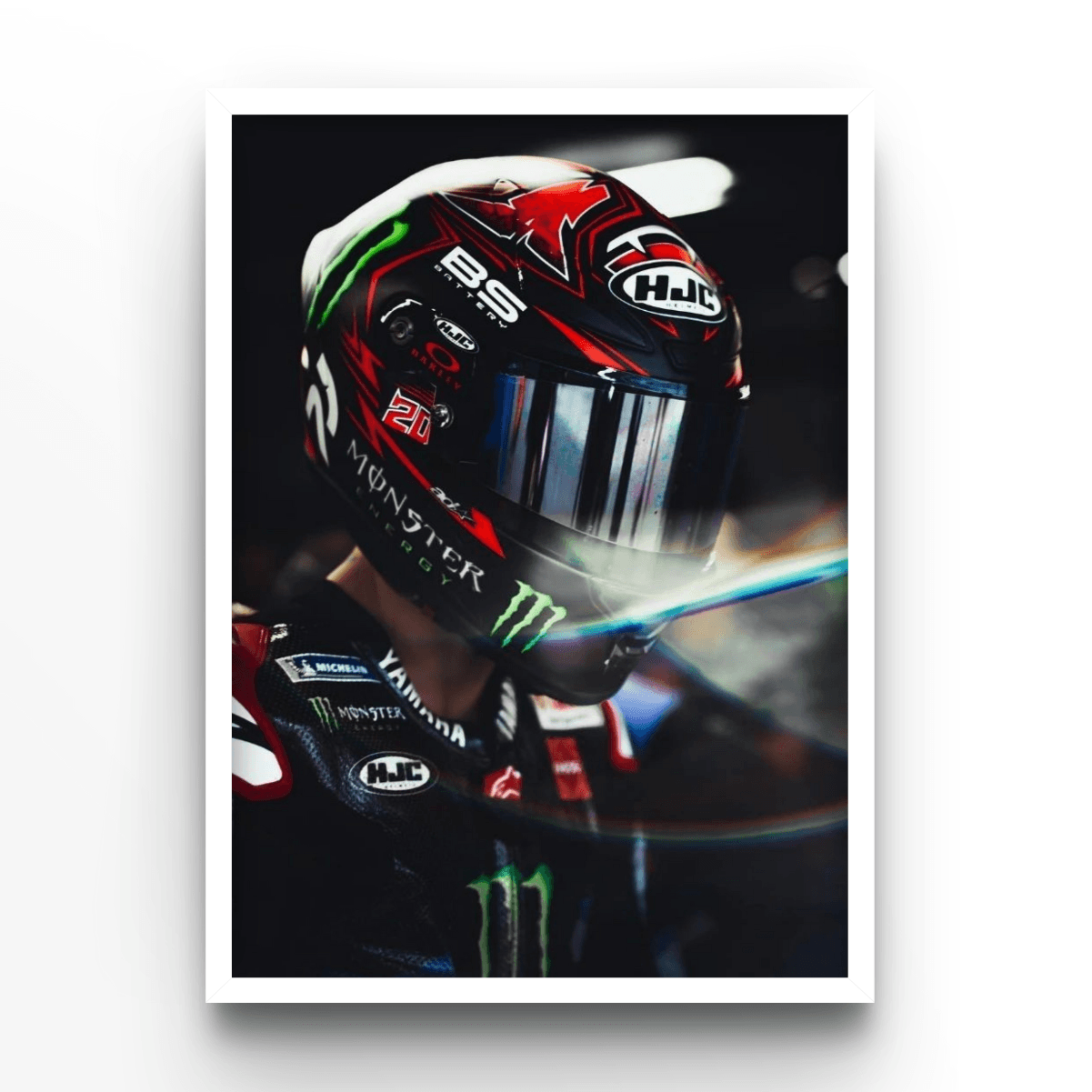 Fabio Quartararo 5 - A4, A3, A2 Posters Base - Poster Print Shop / Art Prints / PostersBase