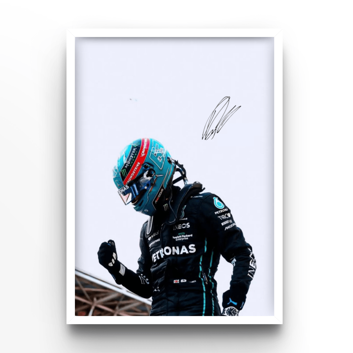 George Russell - A4, A3, A2 Posters Base - Poster Print Shop / Art Prints / PostersBase