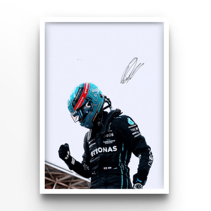 George Russell - A4, A3, A2 Posters Base - Poster Print Shop / Art Prints / PostersBase