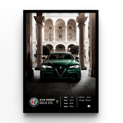 GIULIA GTA Collector - A4, A3, A2 Posters Base - Poster Print Shop / Art Prints / PostersBase