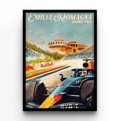 GP Emilia Romagna - A4, A3, A2 Posters Base - Poster Print Shop / Art Prints / PostersBase
