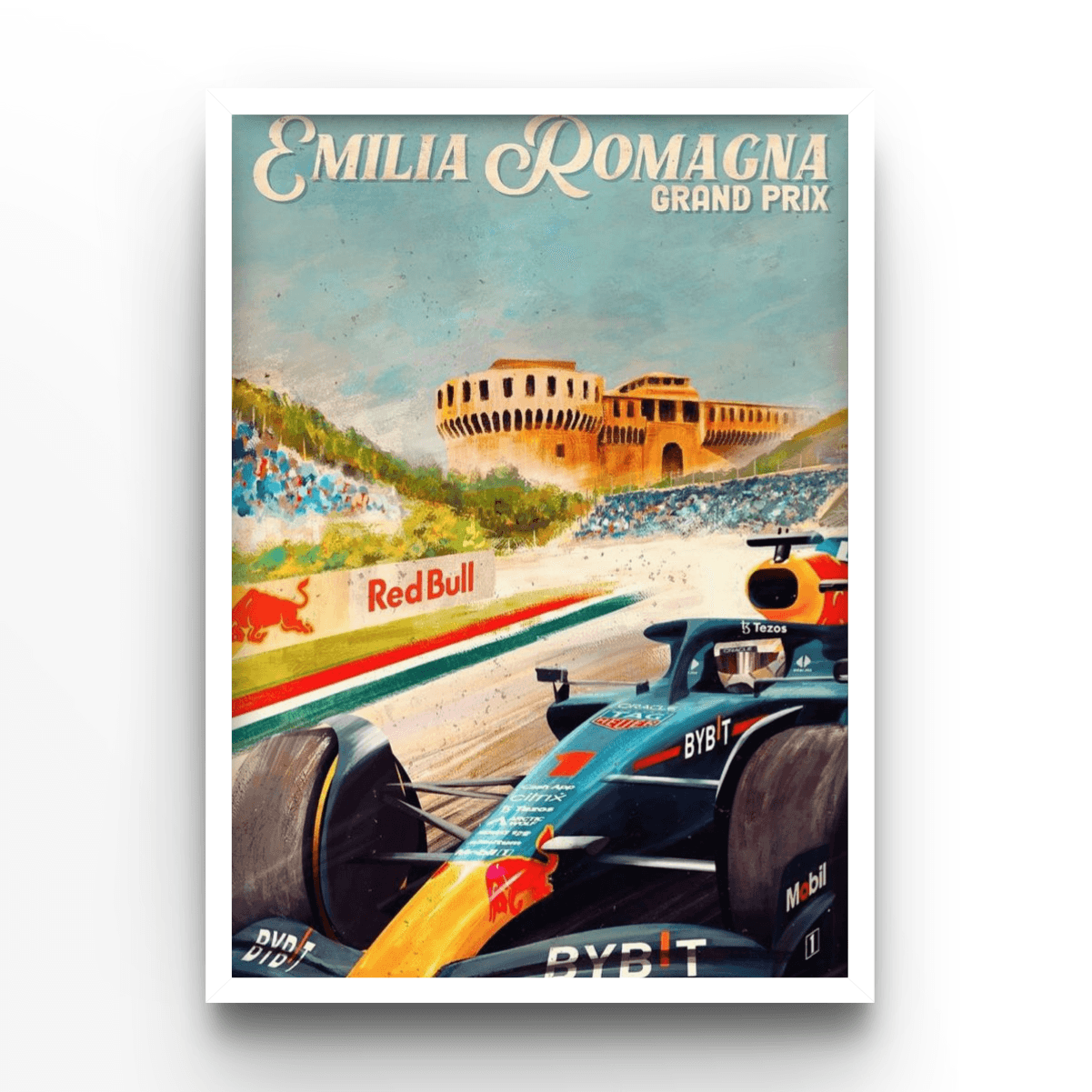 GP Emilia Romagna - A4, A3, A2 Posters Base - Poster Print Shop / Art Prints / PostersBase