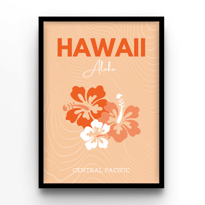 Hawaii - A4, A3, A2 Posters Base - Poster Print Shop / Art Prints / PostersBase