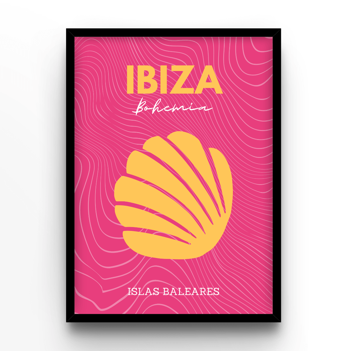 Ibiza Shell - A4, A3, A2 Posters Base - Poster Print Shop / Art Prints / PostersBase