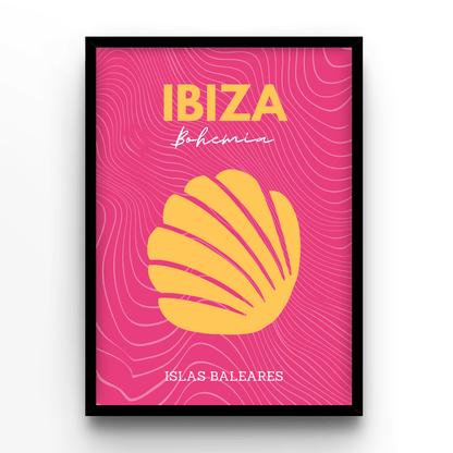 Ibiza Shell - A4, A3, A2 Posters Base - Poster Print Shop / Art Prints / PostersBase