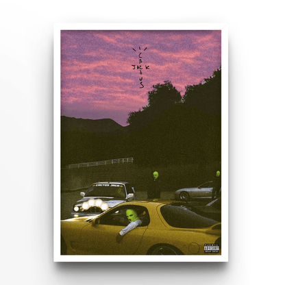 Jackboys Cover Travis Scott - A4, A3, A2 Posters Base - Poster Print Shop / Art Prints / PostersBase