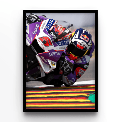Johann Zarco 3 - A4, A3, A2 Posters Base - Poster Print Shop / Art Prints / PostersBase
