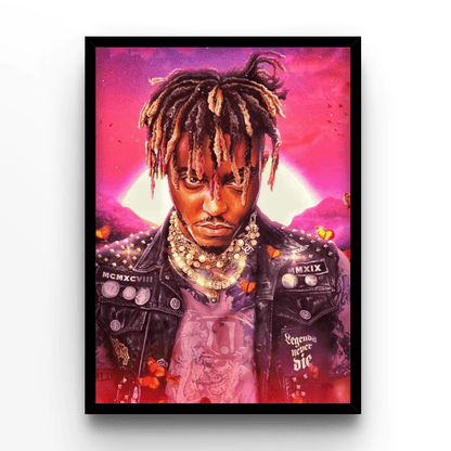 Juice Wrld Legends Never Die Cover - A4, A3, A2 Posters Base - Poster Print Shop / Art Prints / PostersBase