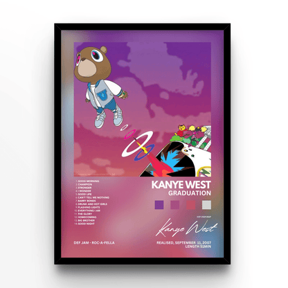Kanye West Graduation - A4, A3, A2 Posters Base - Poster Print Shop / Art Prints / PostersBase