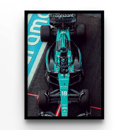 Lance Stroll - A4, A3, A2 Posters Base - Poster Print Shop / Art Prints / PostersBase