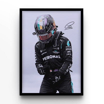 Lewis Hamilton 1 - A4, A3, A2 Posters Base - Poster Print Shop / Art Prints / PostersBase