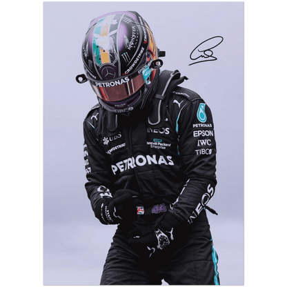 Lewis Hamilton 1 - A4, A3, A2 Posters Base - Poster Print Shop / Art Prints / PostersBase
