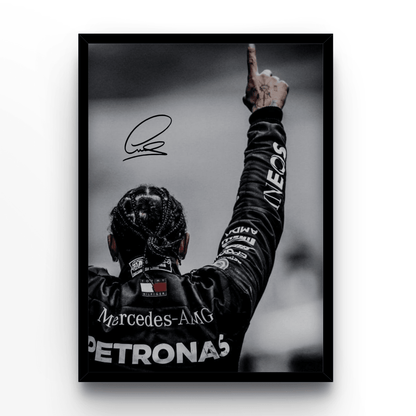 Lewis Hamilton 7 - A4, A3, A2 Posters Base - Poster Print Shop / Art Prints / PostersBase