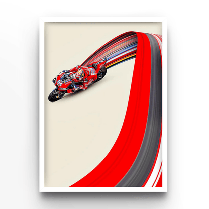 Lines Dovizioso - A4, A3, A2 Posters Base - Poster Print Shop / Art Prints / PostersBase