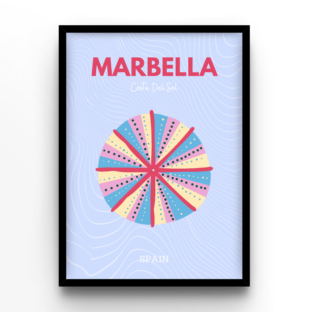 Marbella - A4, A3, A2 Posters Base - Poster Print Shop / Art Prints / PostersBase