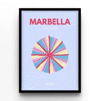 Marbella - A4, A3, A2 Posters Base - Poster Print Shop / Art Prints / PostersBase