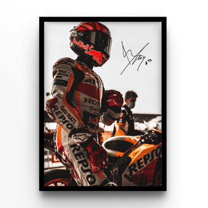 Marc Marquez 1 - A4, A3, A2 Posters Base - Poster Print Shop / Art Prints / PostersBase