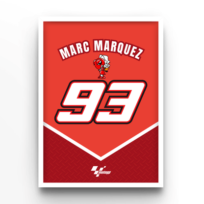 Marc Marquez - A4, A3, A2 Posters Base - Poster Print Shop / Art Prints / PostersBase