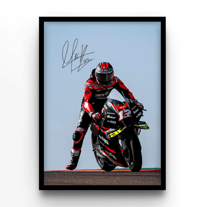 Maverick Viñales 1 - A4, A3, A2 Posters Base - Poster Print Shop / Art Prints / PostersBase