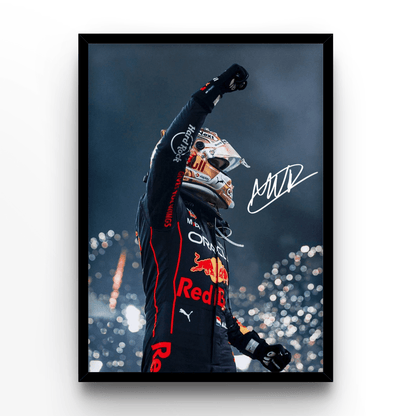 Max Verstappen 2 - A4, A3, A2 Posters Base - Poster Print Shop / Art Prints / PostersBase