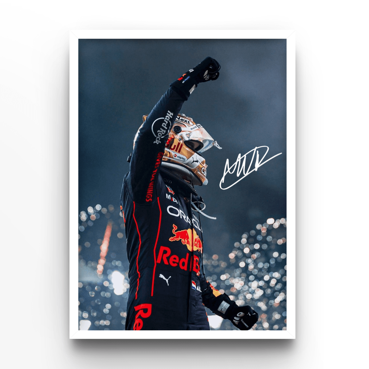 Max Verstappen 2 - A4, A3, A2 Posters Base - Poster Print Shop / Art Prints / PostersBase