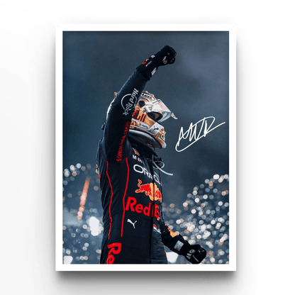 Max Verstappen 2 - A4, A3, A2 Posters Base - Poster Print Shop / Art Prints / PostersBase