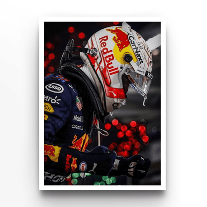 Max Verstappen 3 - A4, A3, A2 Posters Base - Poster Print Shop / Art Prints / PostersBase