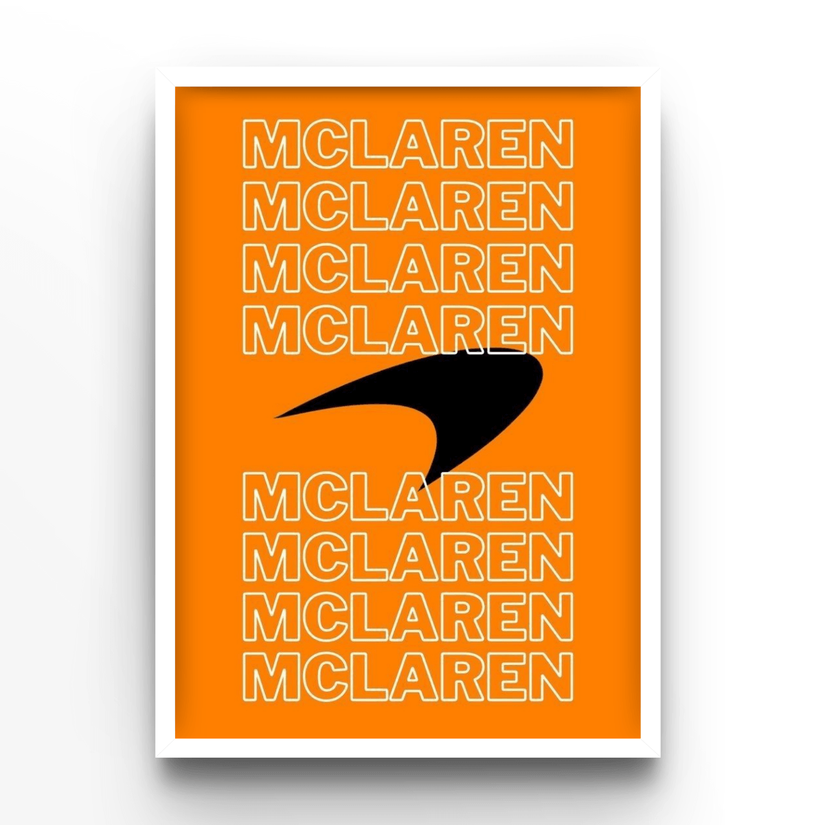 McLaren - A4, A3, A2 Posters Base - Poster Print Shop / Art Prints / PostersBase