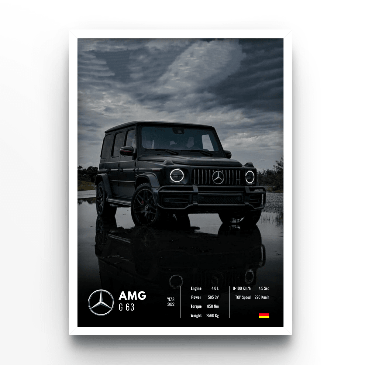 Mercedes AMG G 63 Collector - A4, A3, A2 Posters Base - Poster Print Shop / Art Prints / PostersBase