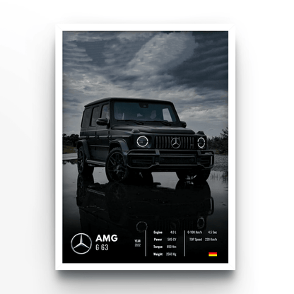 Mercedes AMG G 63 Collector - A4, A3, A2 Posters Base - Poster Print Shop / Art Prints / PostersBase