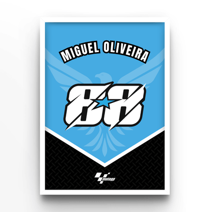 Miguel Oliveira - A4, A3, A2 Posters Base - Poster Print Shop / Art Prints / PostersBase