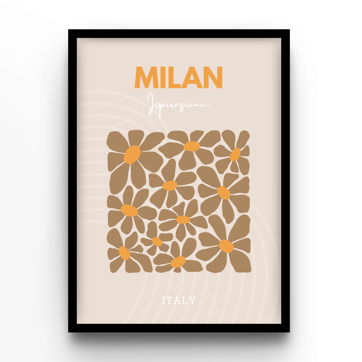 Milan - A4, A3, A2 Posters Base - Poster Print Shop / Art Prints / PostersBase