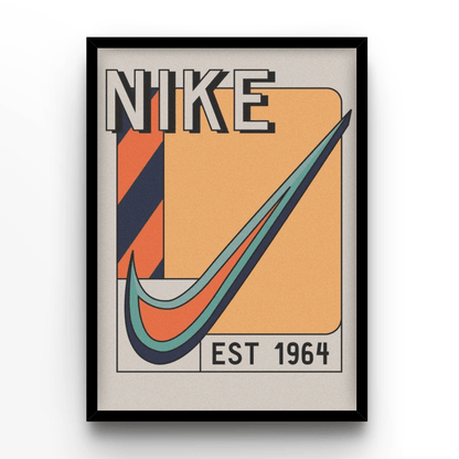 Nike 1964 Orange - A4, A3, A2 Posters Base - Poster Print Shop / Art Prints / PostersBase