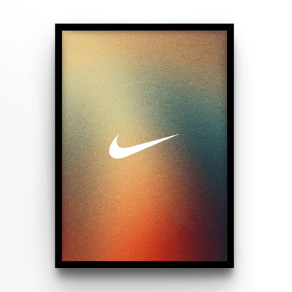 Nike Blur Shower - A4, A3, A2 Posters Base - Poster Print Shop / Art Prints / PostersBase