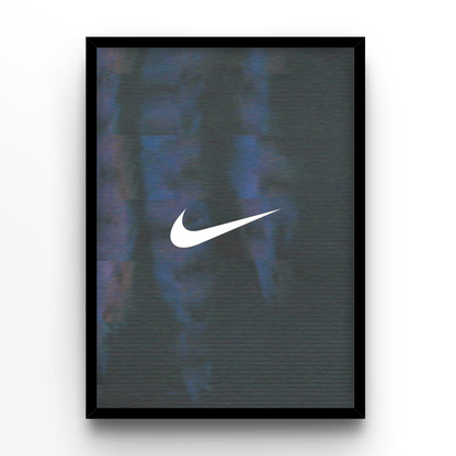 Nike Blur VHS - A4, A3, A2 Posters Base - Poster Print Shop / Art Prints / PostersBase