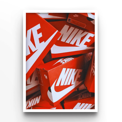 "Nikebox" - A4, A3, A2 Posters Base - Poster Print Shop / Art Prints / PostersBase