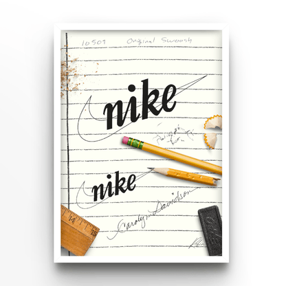 Original Swoosh - A4, A3, A2 Posters Base - Poster Print Shop / Art Prints / PostersBase