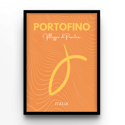Portofino - A4, A3, A2 Posters Base - Poster Print Shop / Art Prints / PostersBase