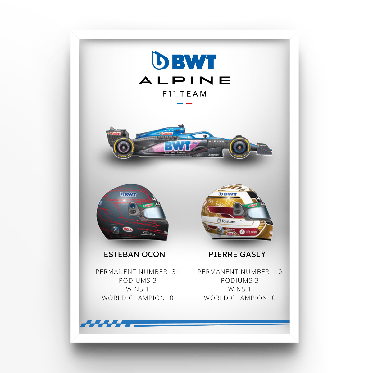 Team Alpine 2023 - A4, A3, A2 Posters Base - Poster Print Shop / Art Prints / PostersBase