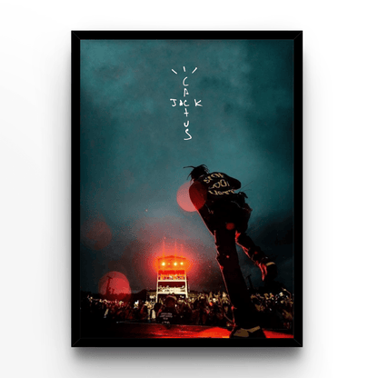 Travis Scott Concert - A4, A3, A2 Posters Base - Poster Print Shop / Art Prints / PostersBase